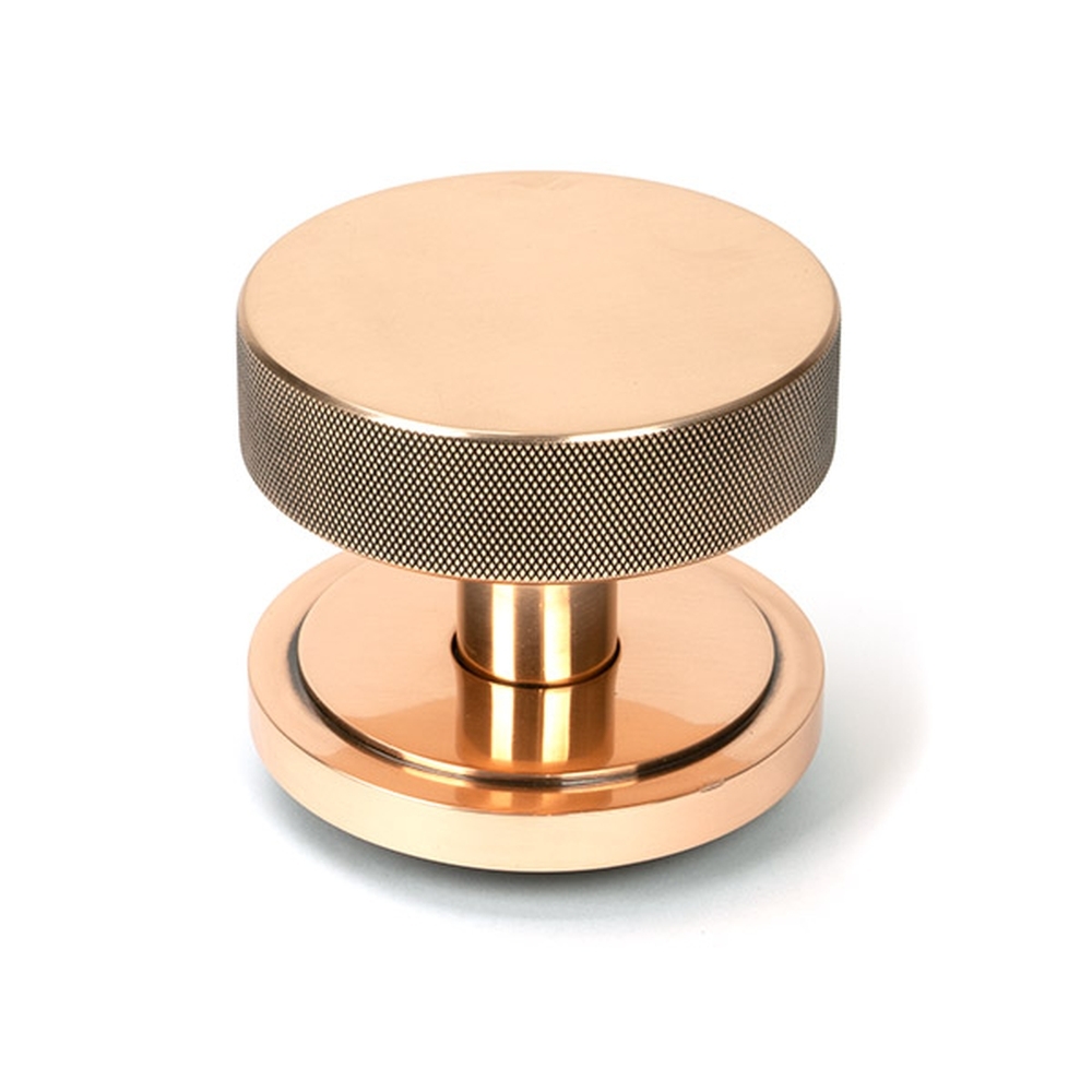 46751  90mm  Polished Bronze  From The Anvil Brompton Centre Door Knob