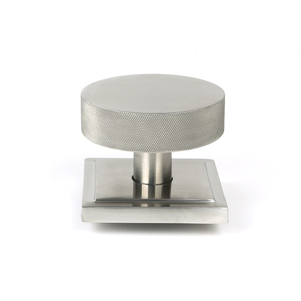 46773  90mm  Satin Stainless [316]  From The Anvil Brompton Centre Door Knob