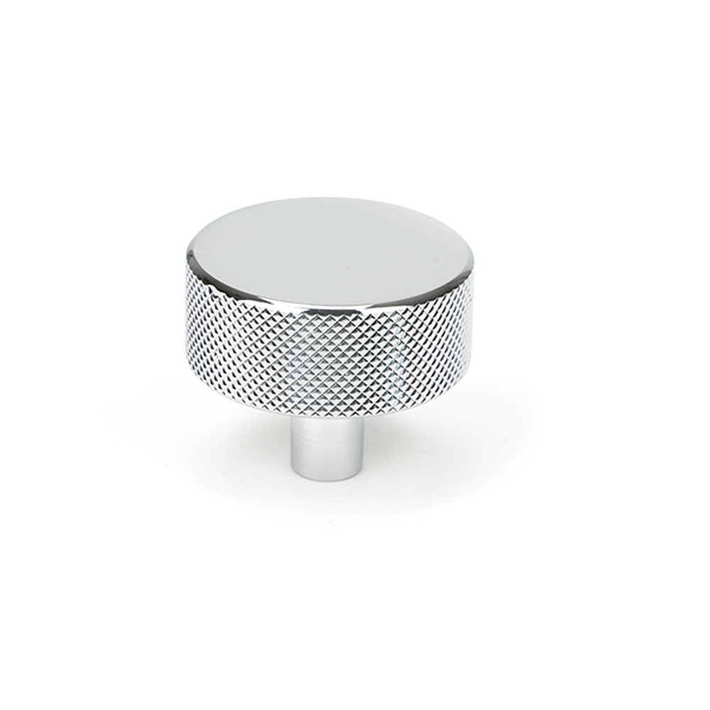 47142  38mm  Polished Chrome  From The Anvil Brompton Cabinet Knob [No rose]