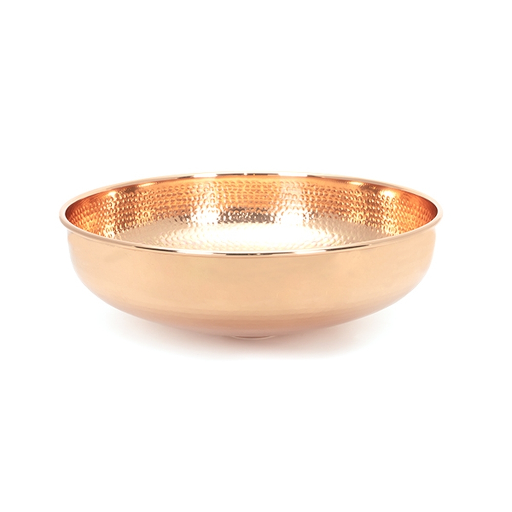 47197 • 400mm • Hammered Copper • From The Anvil Round Sink