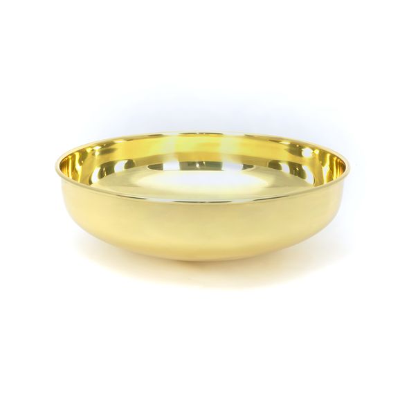 47202  400mm  Smooth Brass  From The Anvil Round Sink
