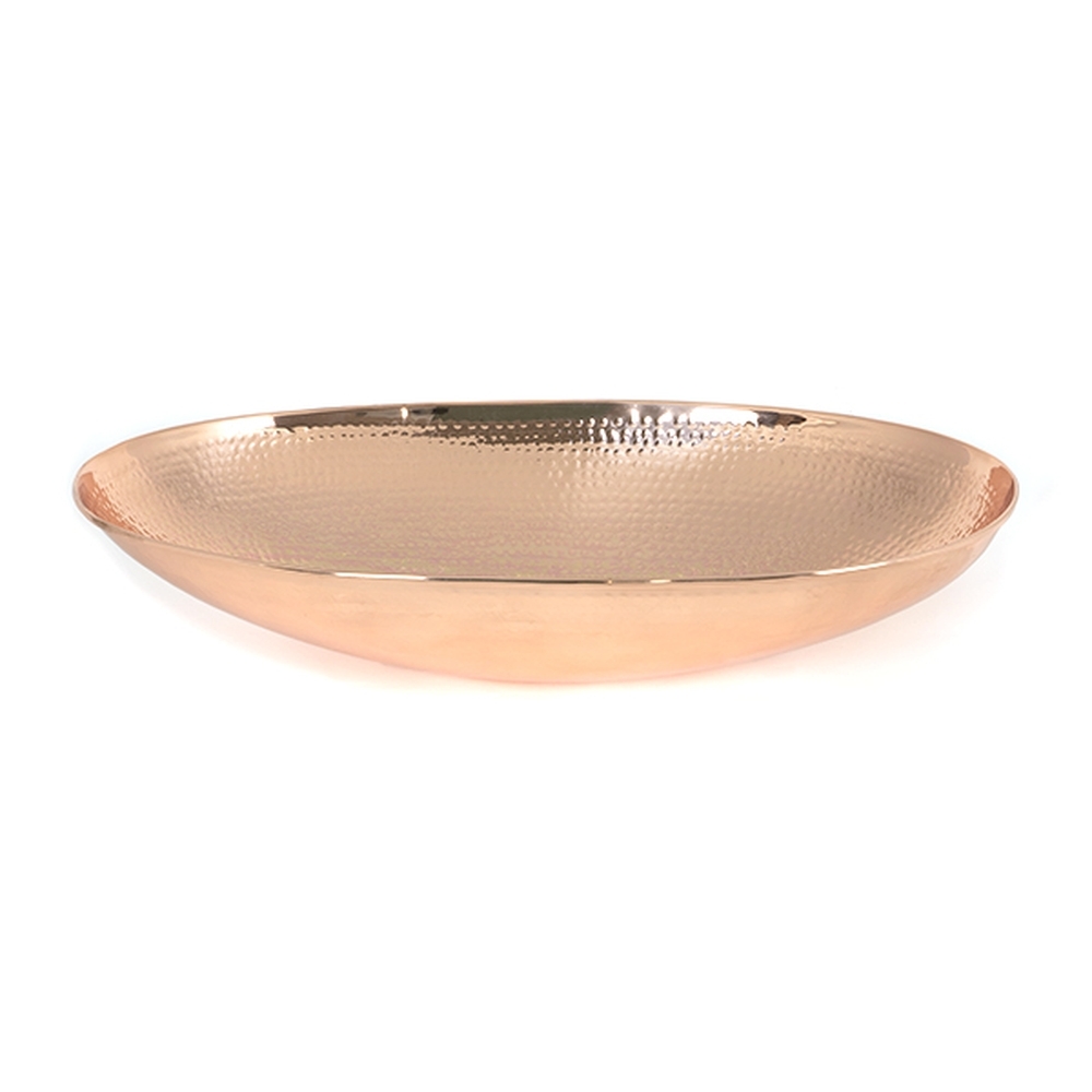 47203 • 590mm • Hammered Copper • From The Anvil Oval Sink