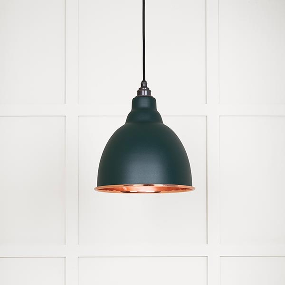 49500SDI • 260mm • Smooth Copper & Dingle • From The Anvil Brindley Pendant