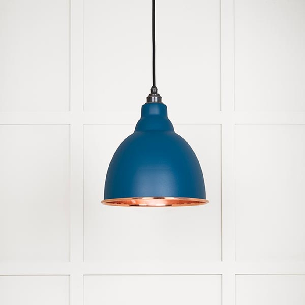 49500SU • 260mm • Smooth Copper & Upstream • From The Anvil Brindley Pendant