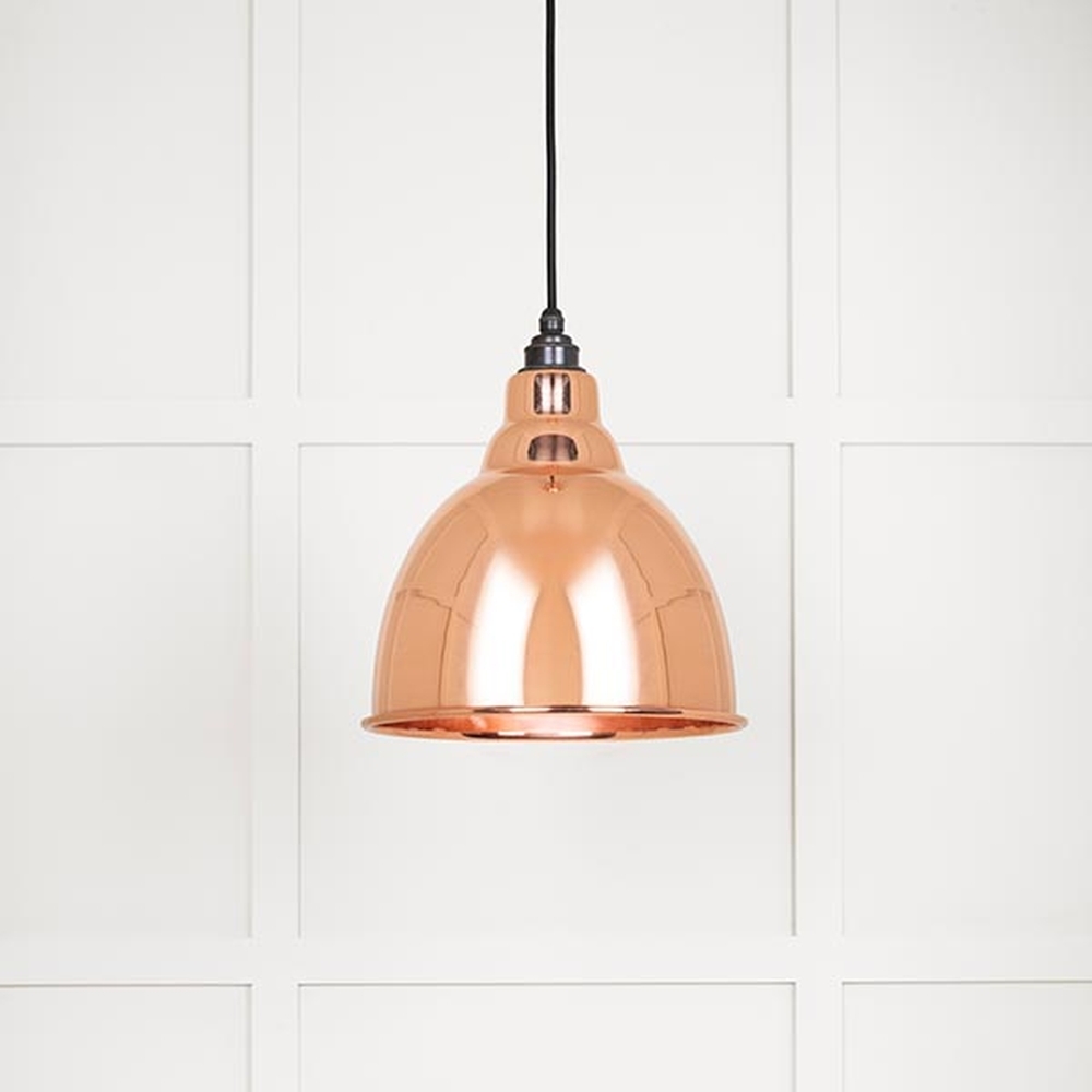 49500S • 260mm • Smooth Copper • From The Anvil Brindley Pendant