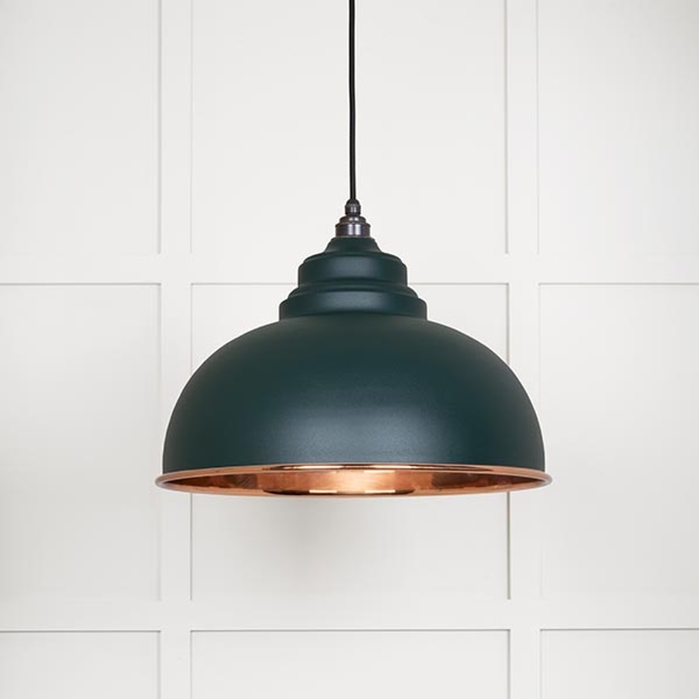 49501SDI • 400mm • Smooth Copper & Dingle • From The Anvil Harborne Pendant