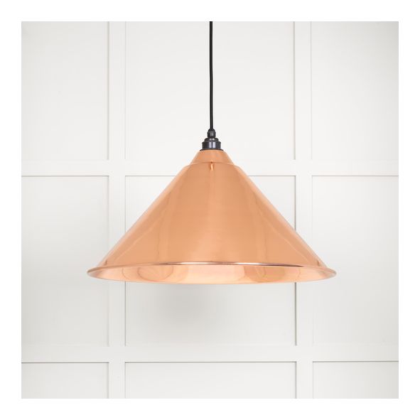 49503S  510mm  Smooth Copper  From The Anvil Hockley Pendant