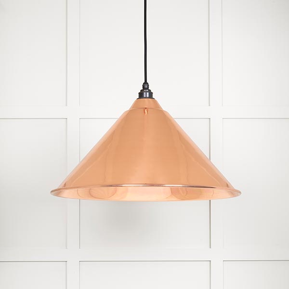 49503S • 510mm • Smooth Copper • From The Anvil Hockley Pendant