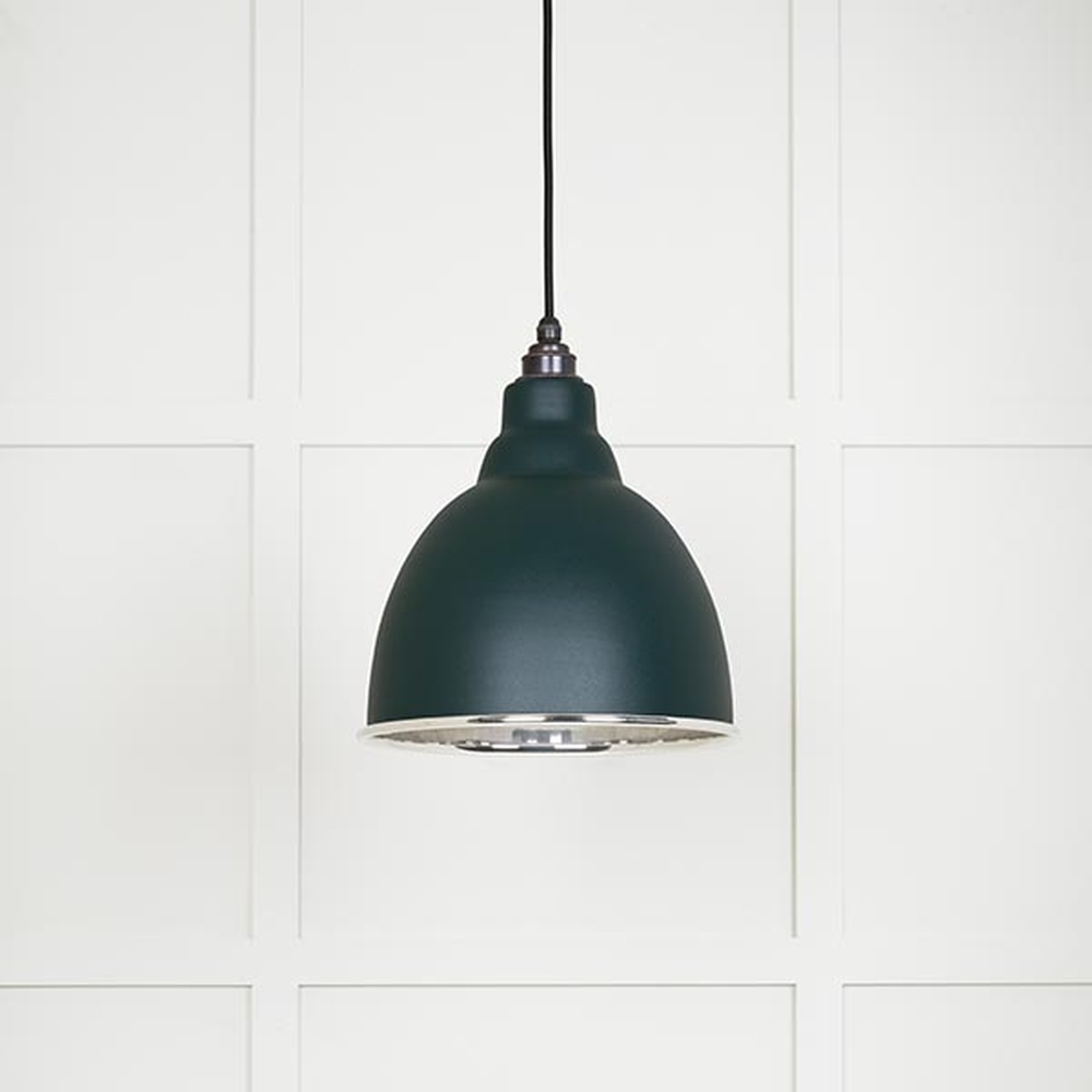 49504DI • 260mm • Smooth Nickel & Dingle • From The Anvil Brindley Pendant