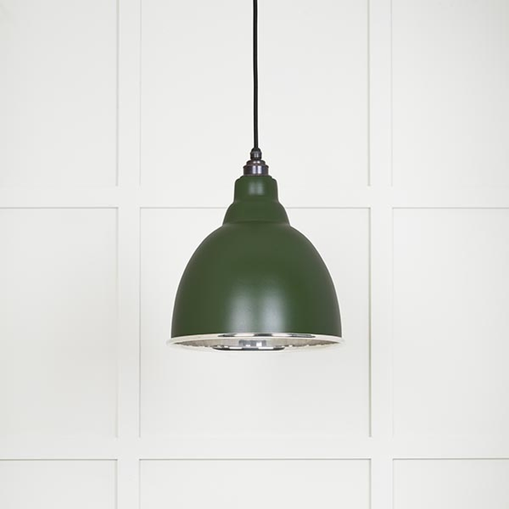 49504H • 260mm • Smooth Nickel & Heath • From The Anvil Brindley Pendant