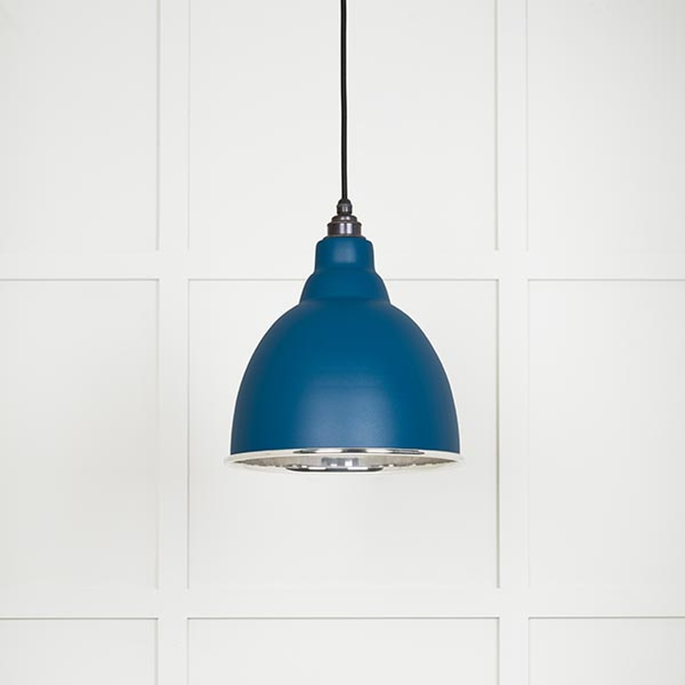 49504U • 260mm • Smooth Nickel & Upstream • From The Anvil Brindley Pendant