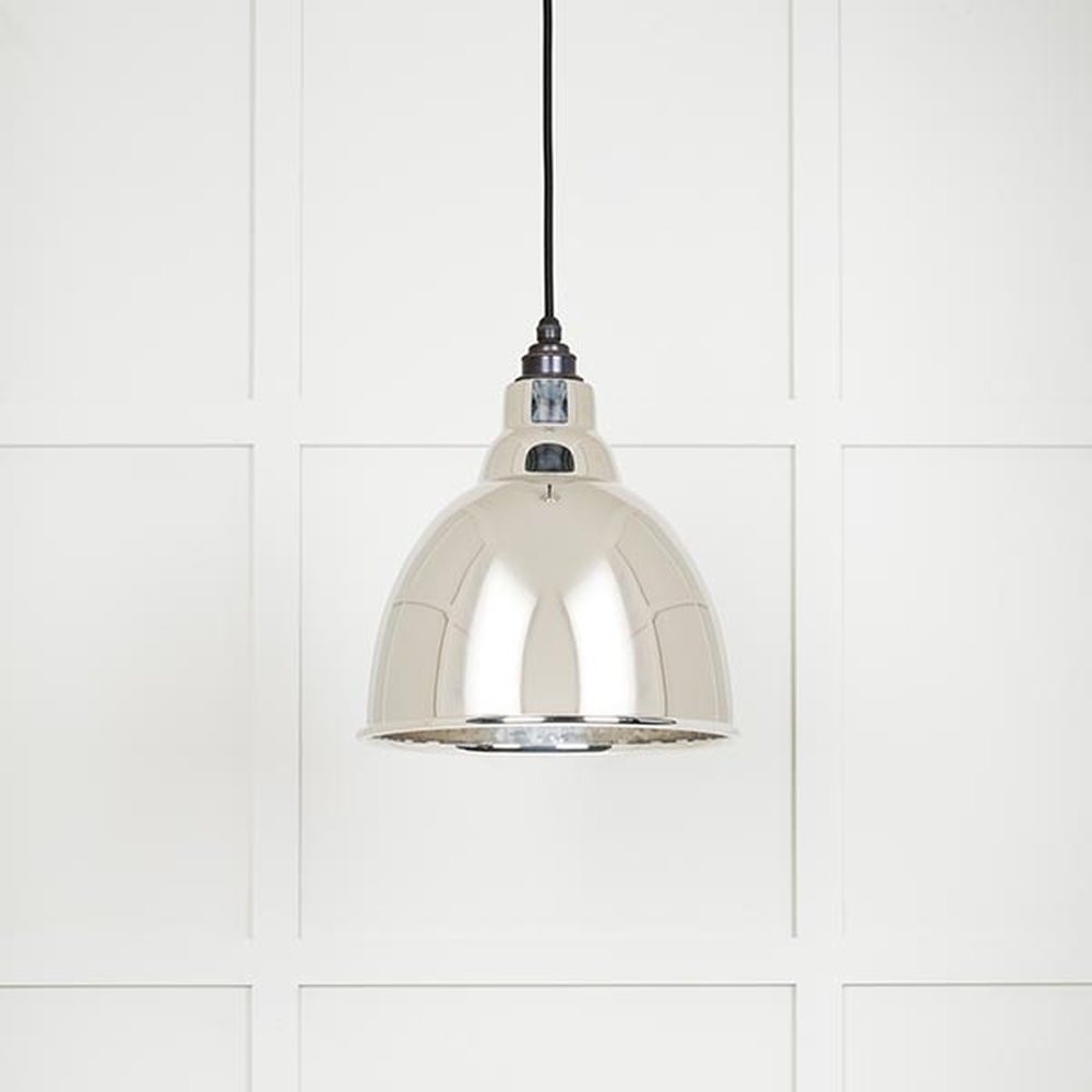 49511 • 260mm • Hammered Nickel • From The Anvil Brindley Pendant