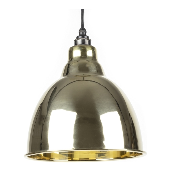49518  260mm  Smooth Brass  From The Anvil Brindley Pendant