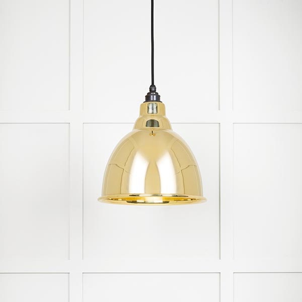 49518 • 260mm • Smooth Brass • From The Anvil Brindley Pendant