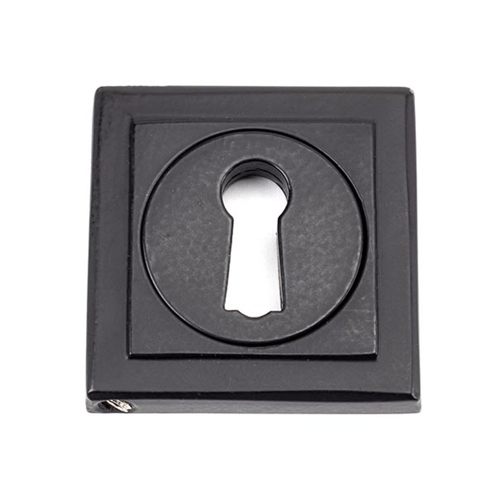 49539 • 53 x 53mm • Matt Black • From The Anvil Round Escutcheon [Square]