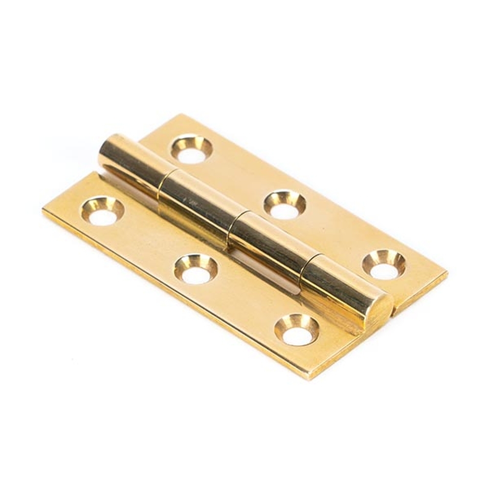 49580 • 50 x 28mm • Polished Brass • From The Anvil Butt Hinge