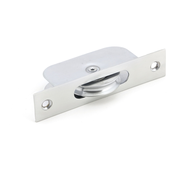49588 • 48 x 18mm • Satin Chrome • From The Anvil Square Ended Sash Pulley 75kg