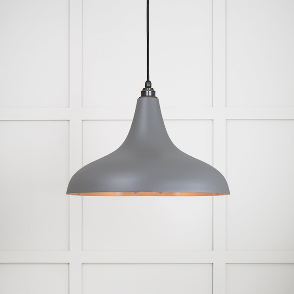 49720SBL • 412 x 240mm • Smooth Copper • From The Anvil Frankley Pendant in Bluff