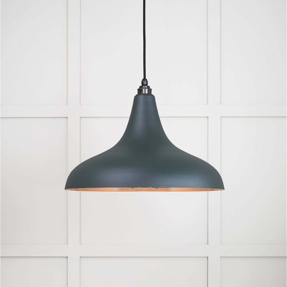 49720SDI • 412 x 240mm • Smooth Copper • From The Anvil Frankley Pendant in Dingle