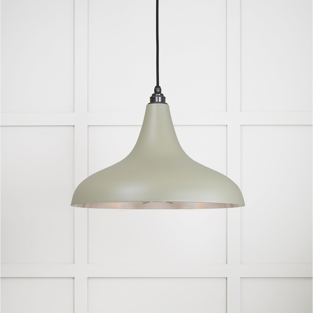 49721STU • 412 x 240mm • Smooth Nickel • From The Anvil Frankley Pendant in Tump