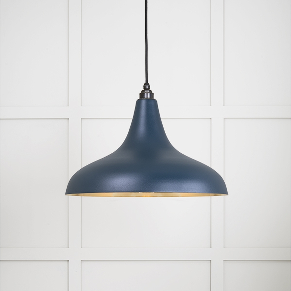 49722SDU • 412 x 240mm • Smooth Brass • From The Anvil Frankley Pendant in Dusk