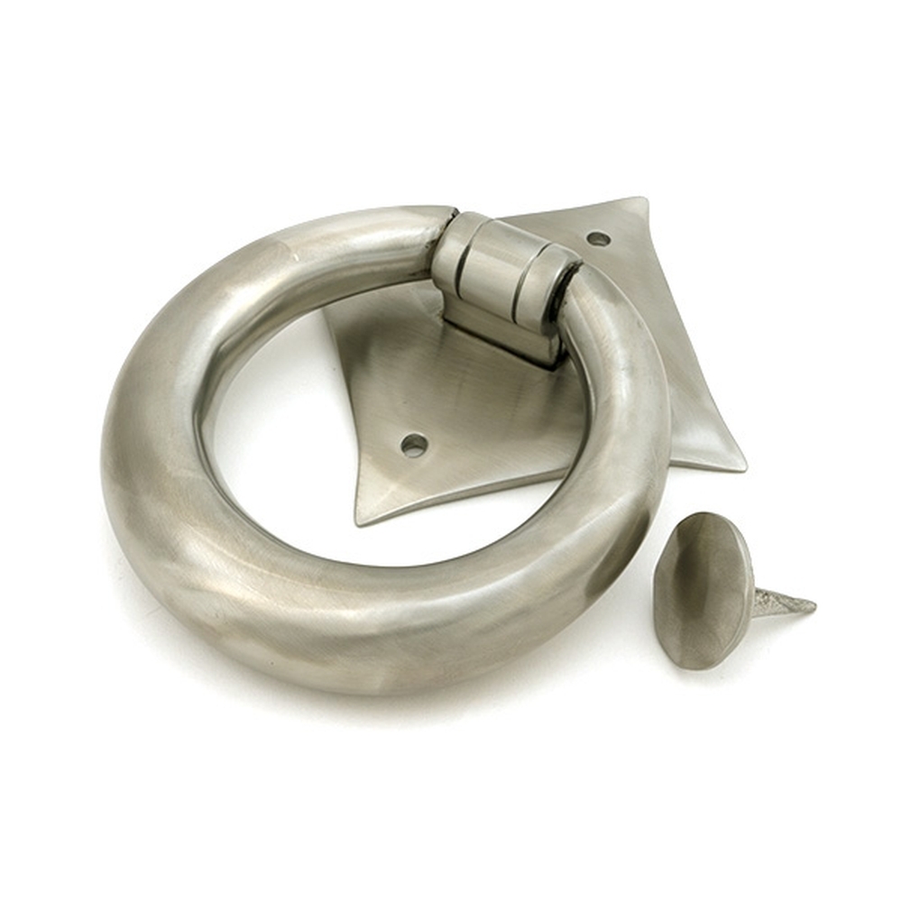 49804 • 114mm • Satin Stainless [316] • From The Anvil Ring Door Knocker