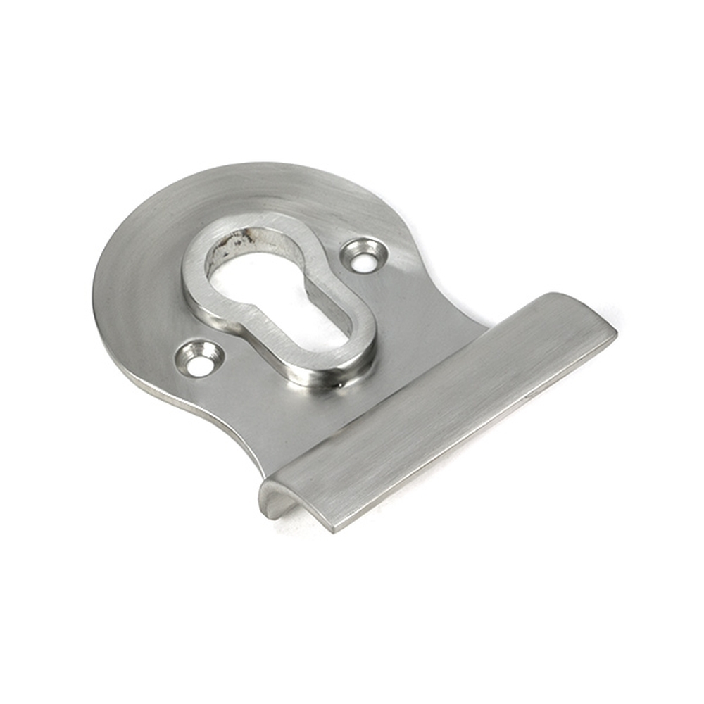 49810  95mm  Satin Stainless [316]  From The Anvil Euro Door Pull