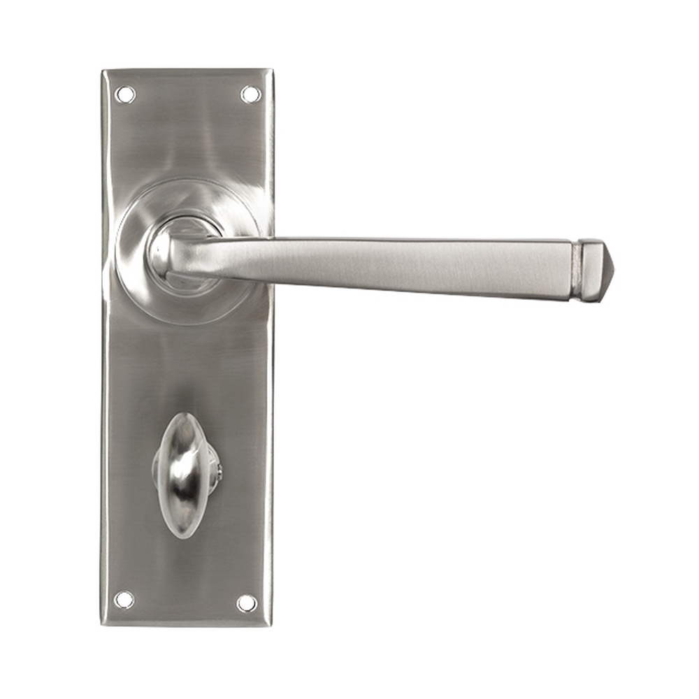 49828  152mm  Satin Stainless [316]  From The Anvil Avon Lever Bathroom Set