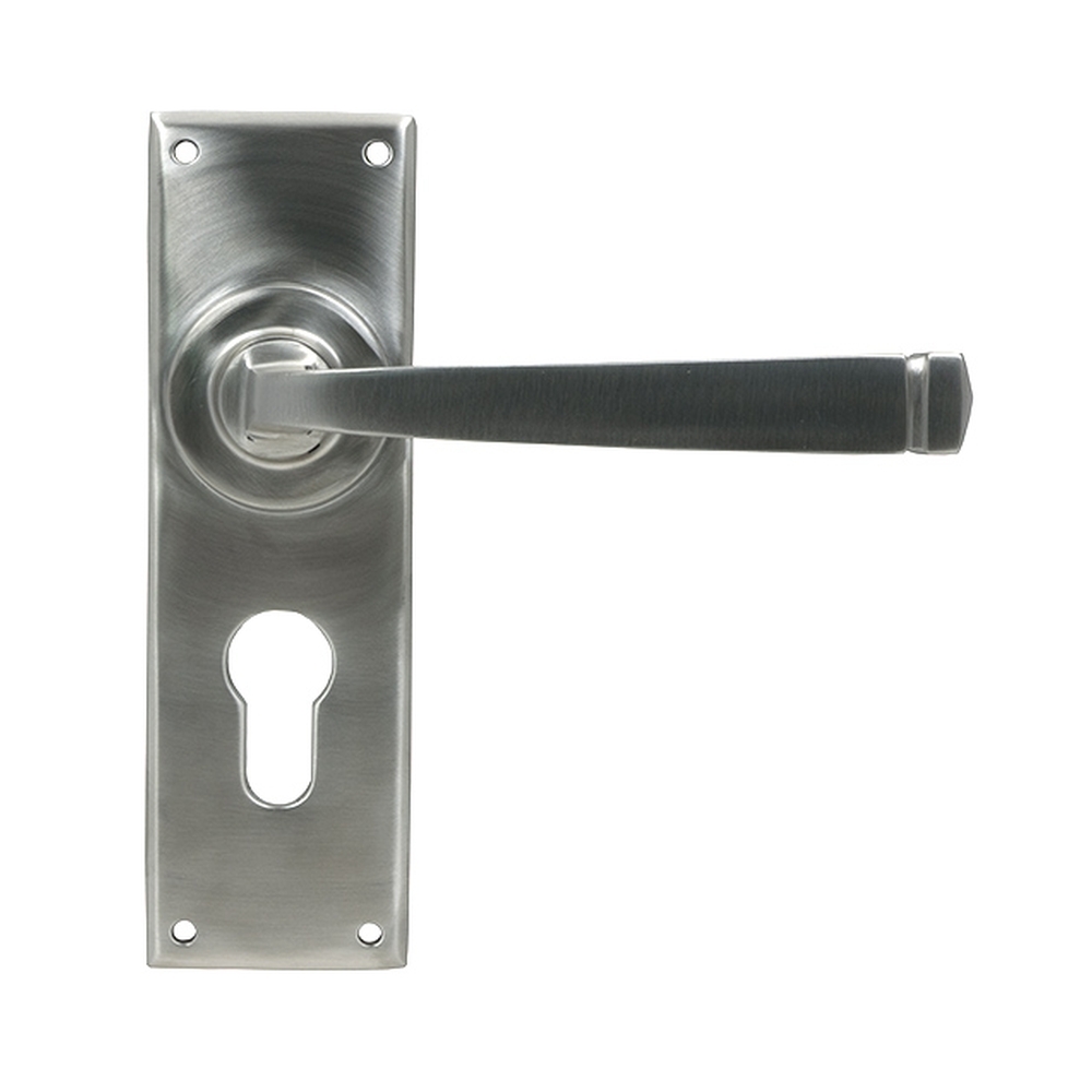 49830 • 152mm • Satin Stainless [316] • From The Anvil Avon Lever Euro Lock Set