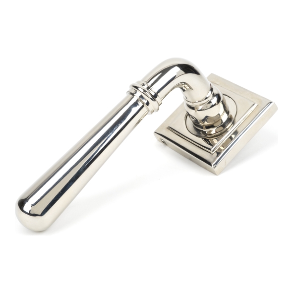 50028  53 x 53 x 8mm  Polished Nickel  From The Anvil Newbury Lever on Rose [Square] - Unsprung
