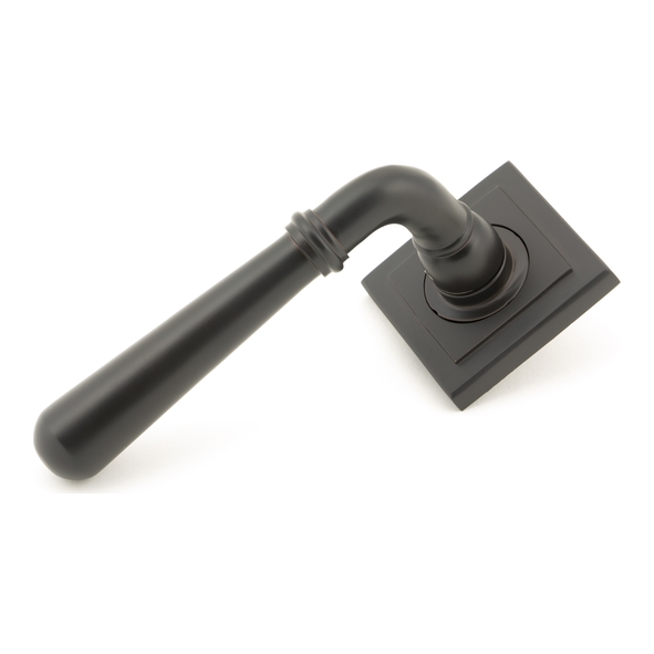 50032 • 53 x 53 x 8mm • Aged Bronze • From The Anvil Newbury Lever on Rose [Square] - Unsprung
