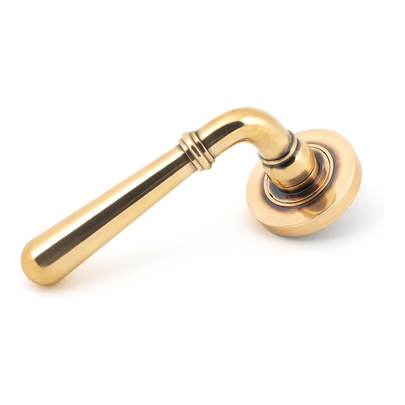 50033  53 x 8mm  Polished Bronze  From The Anvil Newbury Lever on Rose [Plain] - Unsprung
