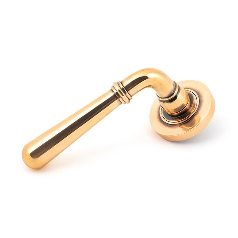 50033 • 53 x 8mm • Polished Bronze • From The Anvil Newbury Lever on Rose [Plain] - Unsprung