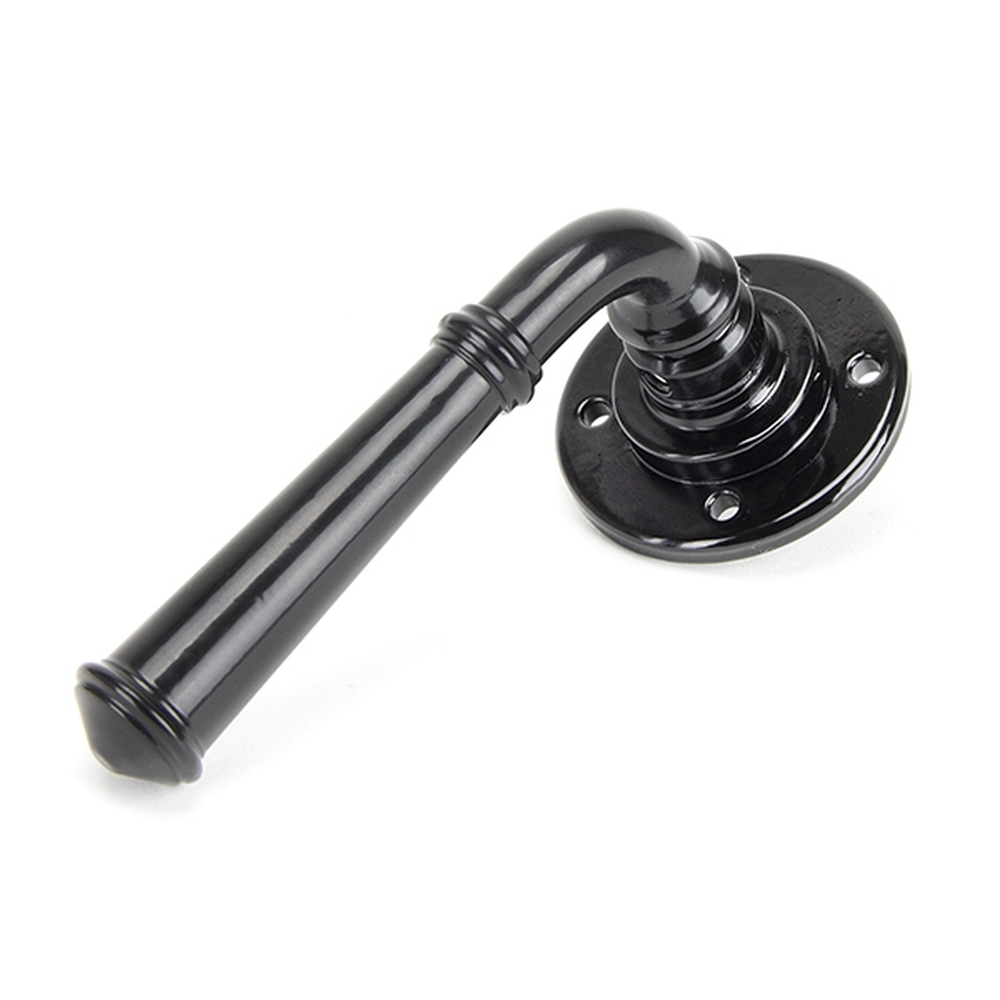 50097 • 60 x 5mm • Black • From The Anvil Regency Lever on Rose Set - Unsprung