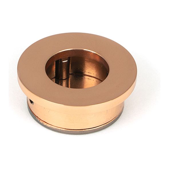 50151 • 34mm • Polished Bronze • From The Anvil Round Finger Edge Pull