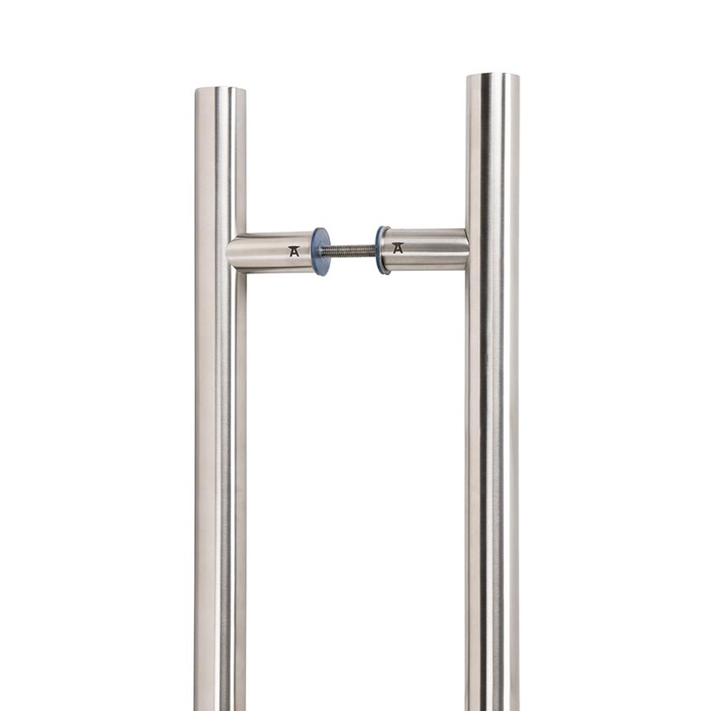 50232 • 1200 x 32mm • Satin Stainless [316] • From The Anvil T Bar Handle Back To Back Fix