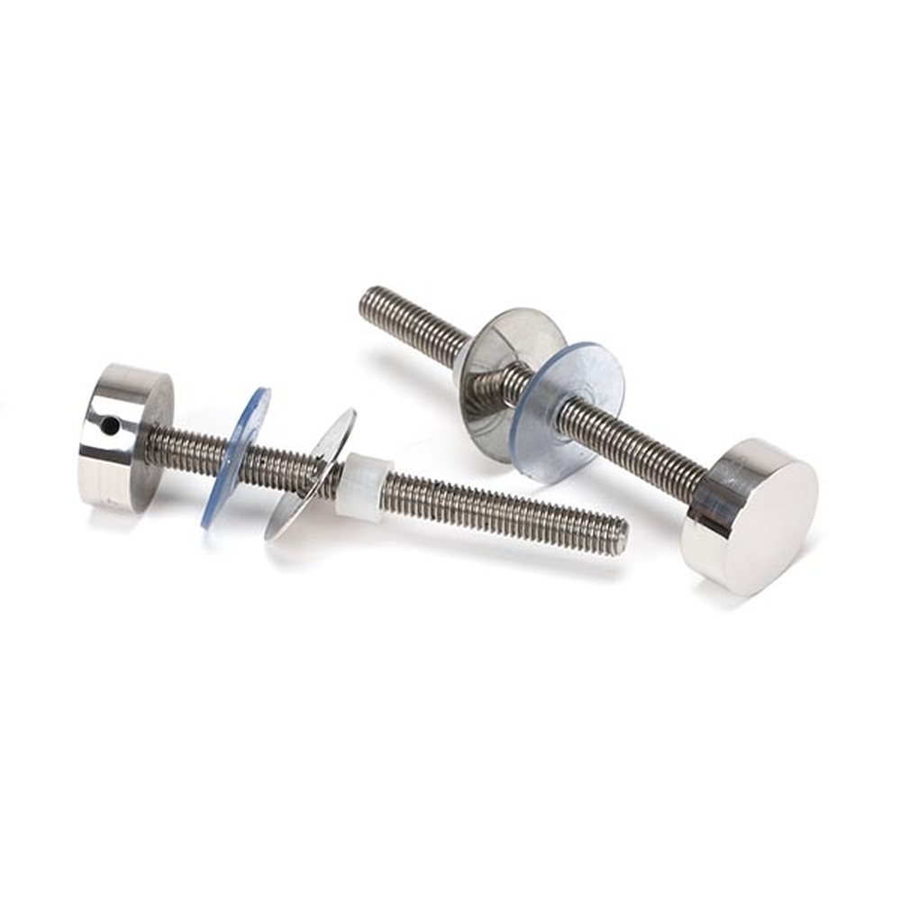 50272 • M8 x 100 x 90mm • Polished Stainless [304] • From The Anvil Bolt Fixings For T Bar [2]