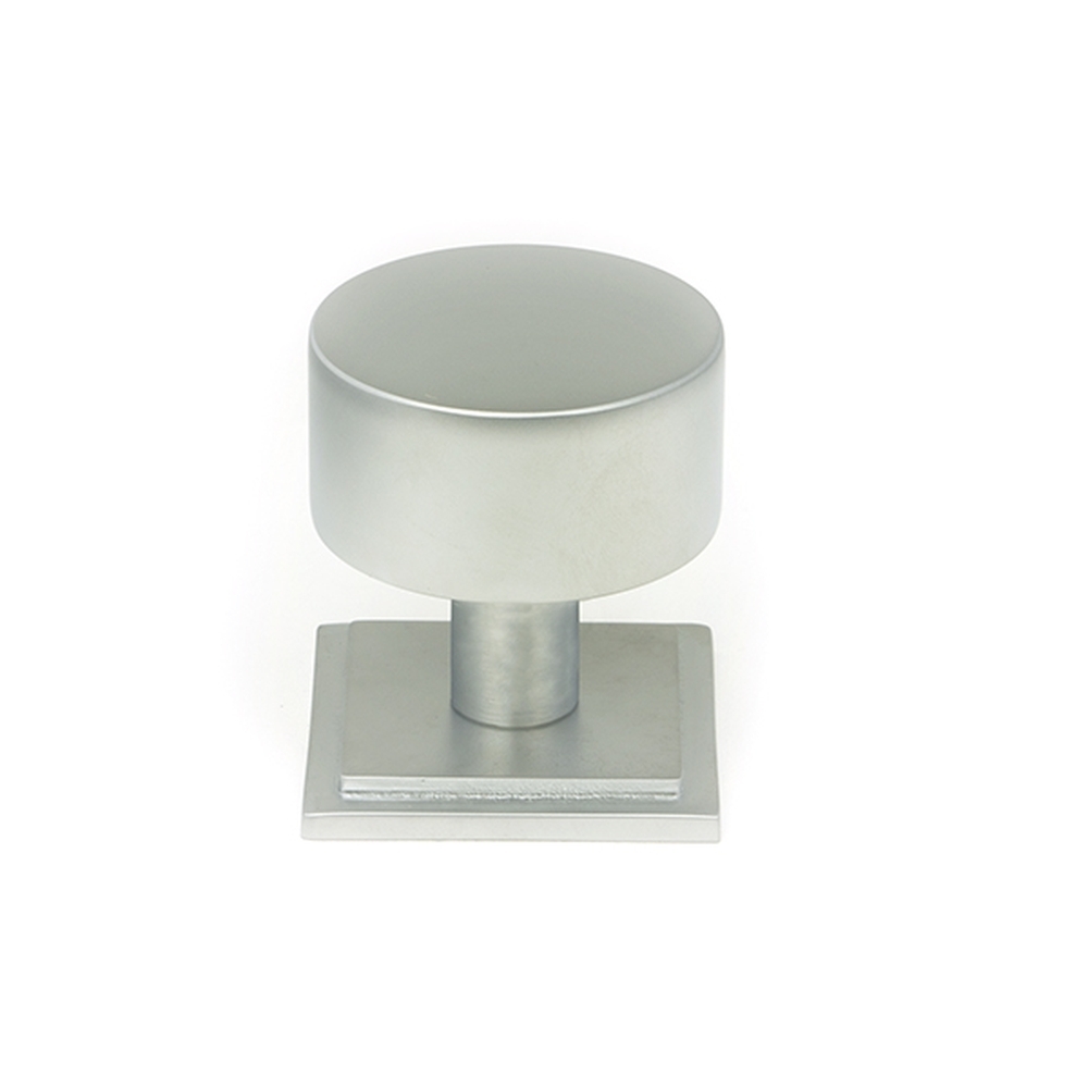 50354  32mm  Satin Chrome  From The Anvil Kelso Cabinet Knob [Square]