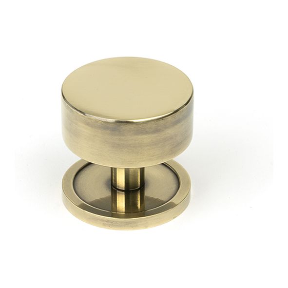 50373 • 38mm • Aged Brass • From The Anvil Kelso Cabinet Knob [Plain]