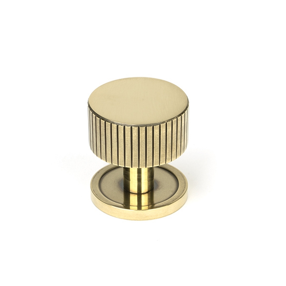 50380  32mm  Aged Brass  From The Anvil Judd Cabinet Knob [Plain]