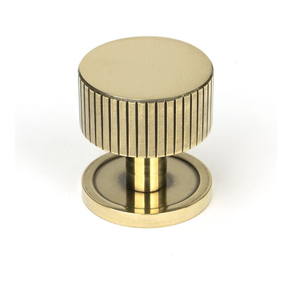 50380 • 32mm • Aged Brass • From The Anvil Judd Cabinet Knob [Plain]