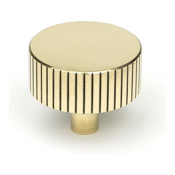 50384  38mm  Aged Brass  From The Anvil Judd Cabinet Knob [No rose]