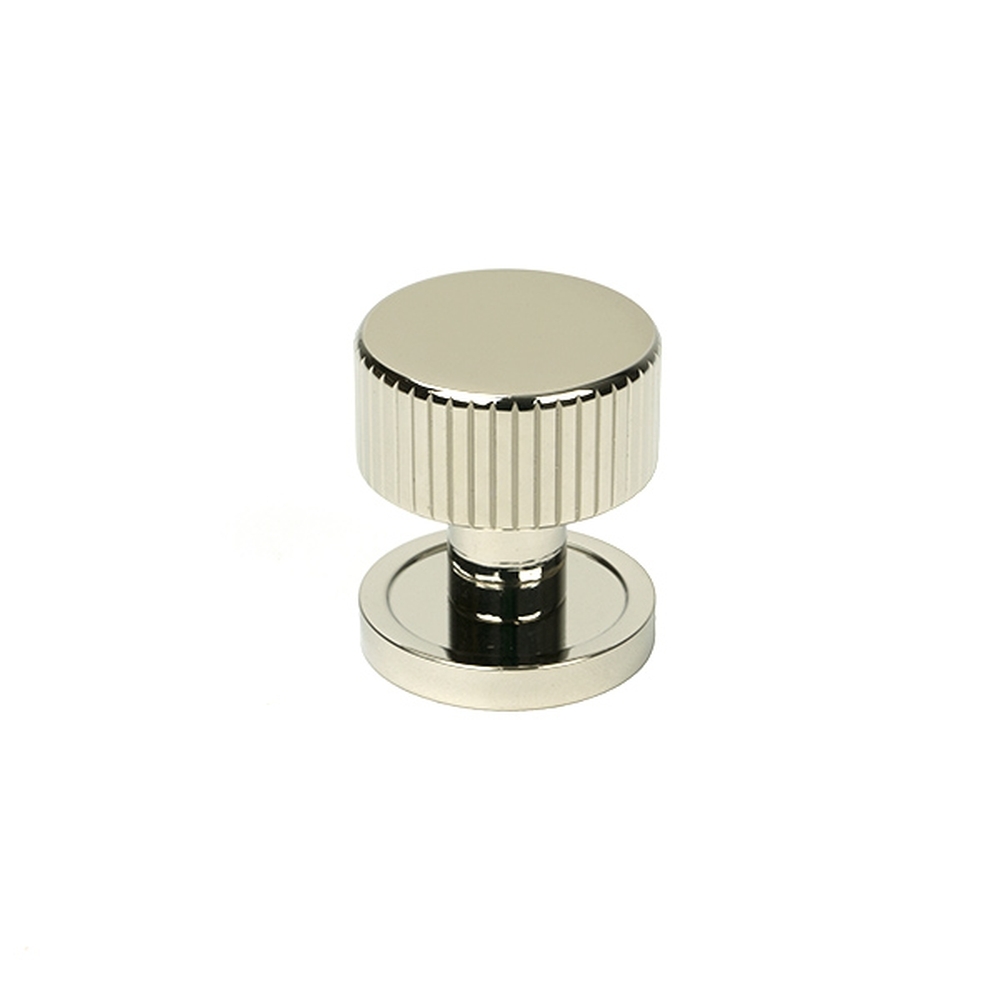 50389  25mm  Polished Nickel  From The Anvil Judd Cabinet Knob [Plain]