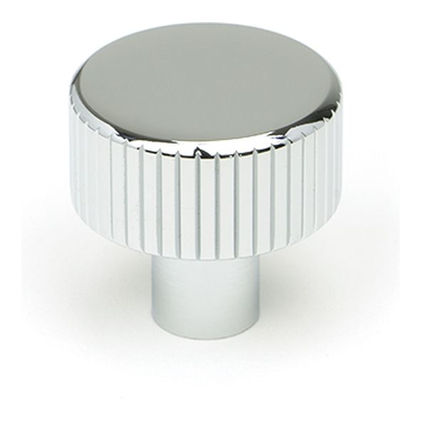 50401 • 25mm • Polished Chrome • From The Anvil Judd Cabinet Knob [No rose]