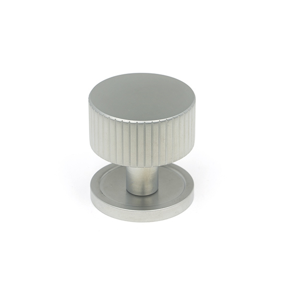 50415  32mm  Satin Chrome  From The Anvil Judd Cabinet Knob [Plain]