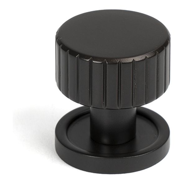 50448  25mm  Aged Bronze  From The Anvil Judd Cabinet Knob [Plain]