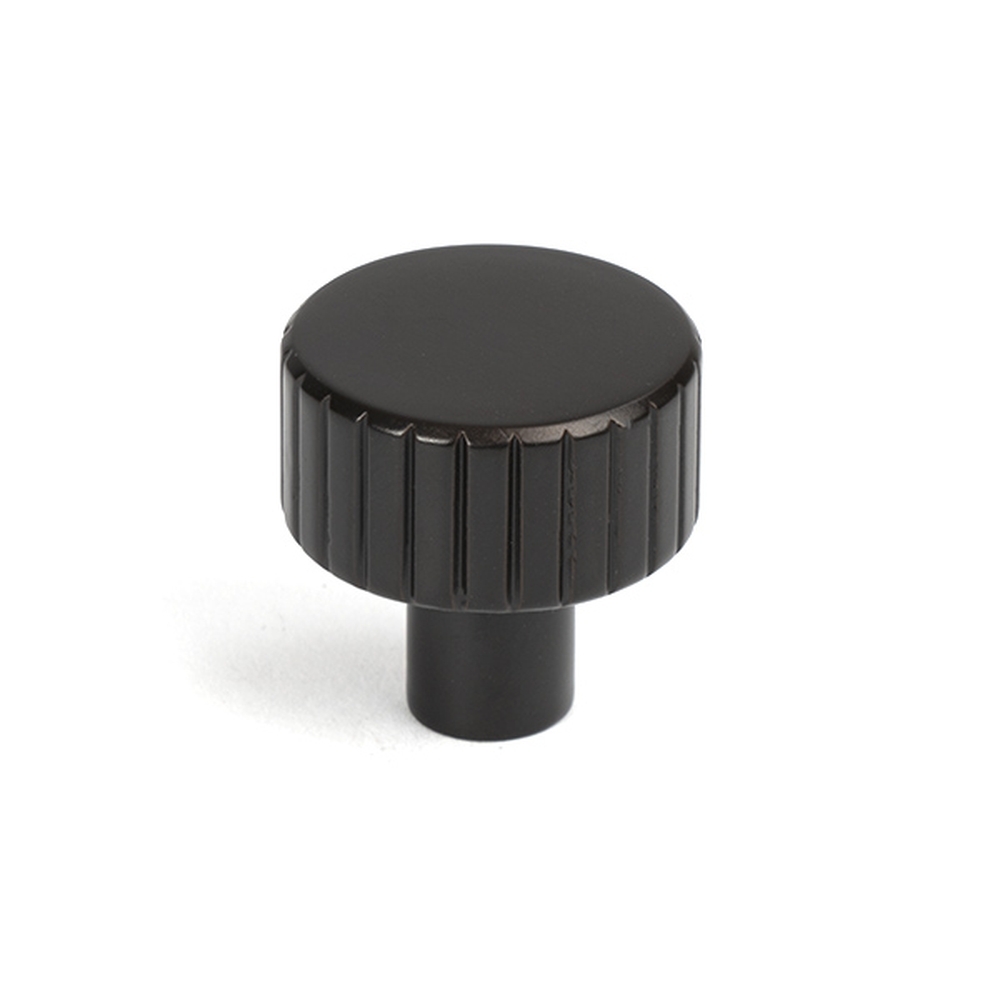 50449  25mm  Aged Bronze  From The Anvil Judd Cabinet Knob [No rose]