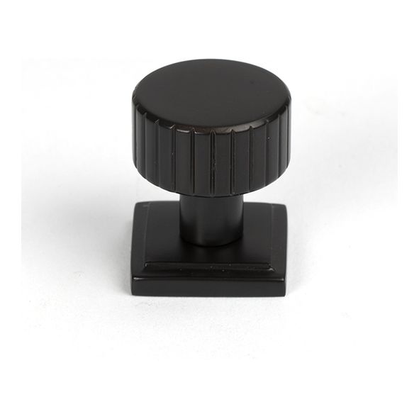 50450  25mm  Aged Bronze  From The Anvil Judd Cabinet Knob [Square]