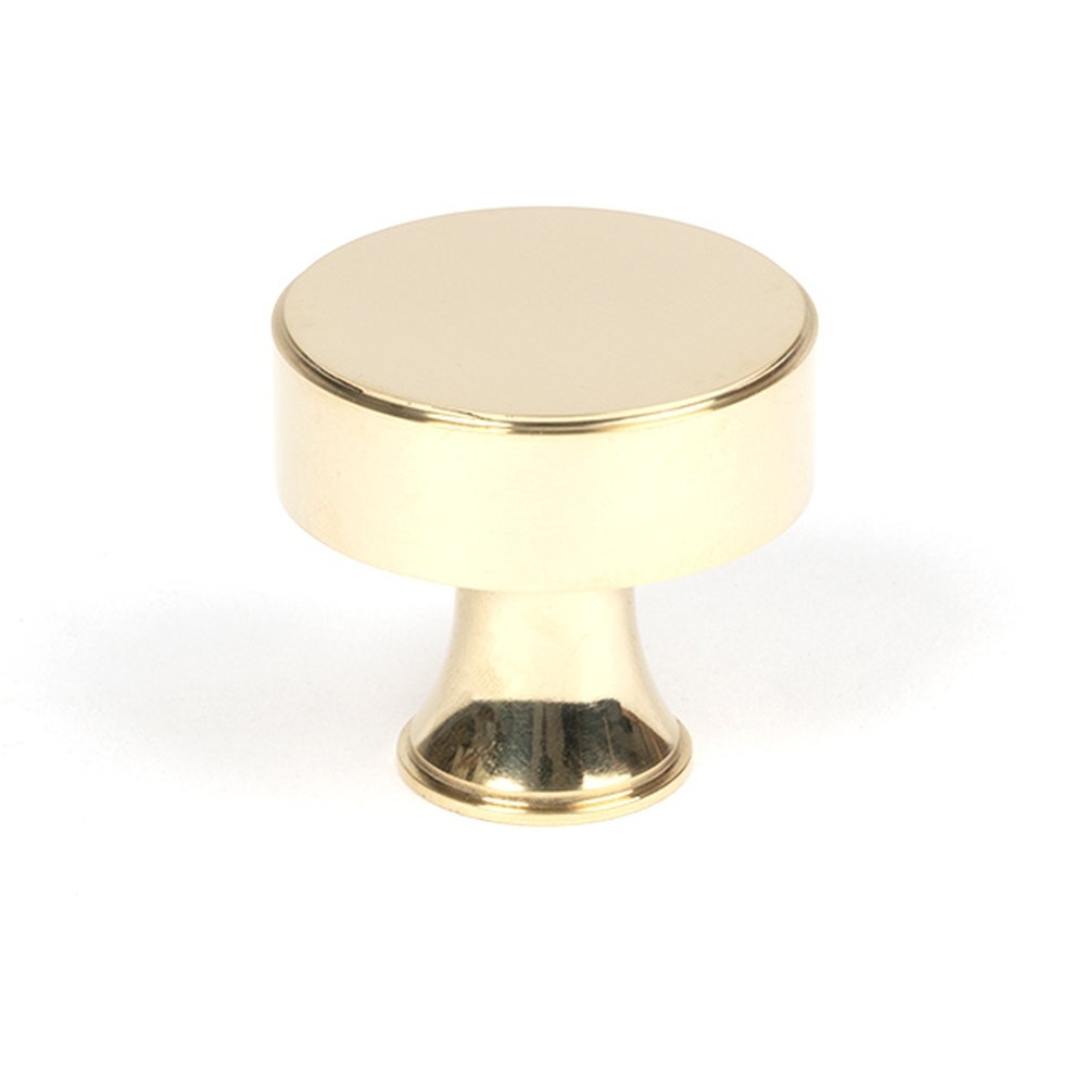 50486  38mm  Polished Brass  From The Anvil Scully Cabinet Knob