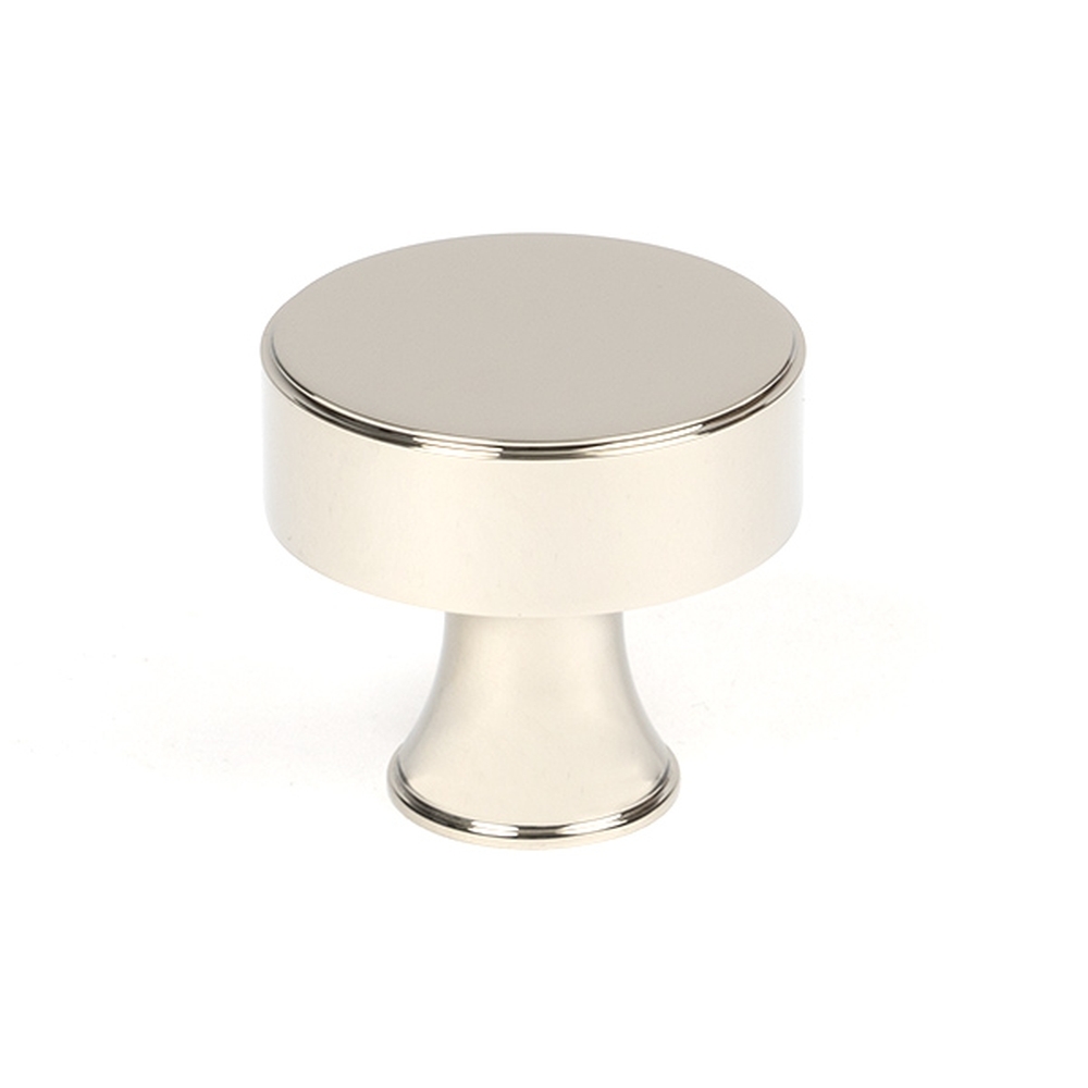 50514  38mm  Polished Nickel  From The Anvil Scully Cabinet Knob